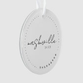 Nashville, Tennessee TN Travel Verenigde Staten Ornament (voorkant)