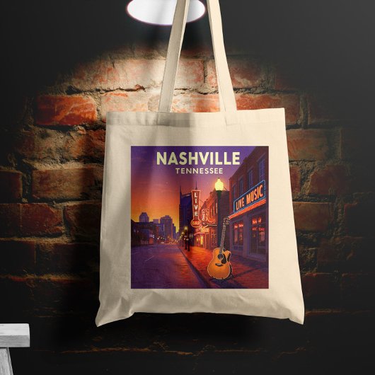  Nashville, Tennessee Tote Bag