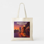  Nashville, Tennessee Tote Bag (Achterkant)