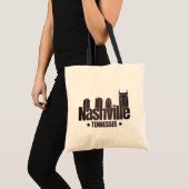 Nashville Tennessee Tote Bag (Voorkant (product))