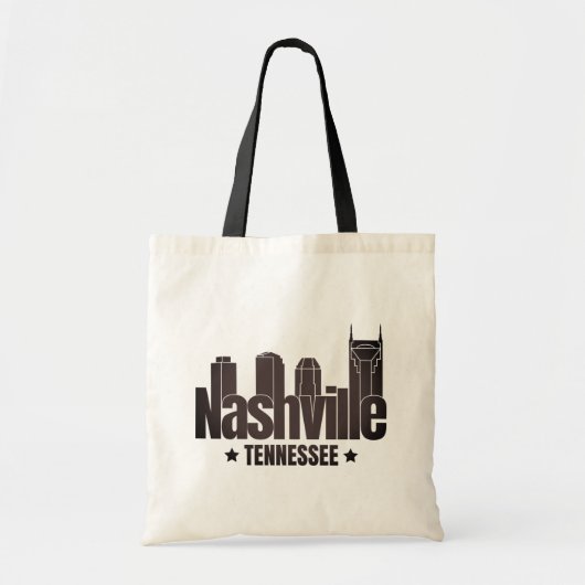 Nashville Tennessee Tote Bag (Voorkant)