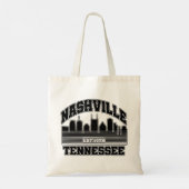 Nashville,Tennessee Tote Bag (Achterkant)