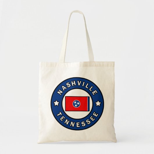 Nashville Tennessee Tote Bag (Voorkant)