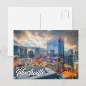 Nashville, Tennessee, Verenigde Staten Briefkaart (Voorkant / Achterkant)