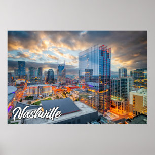 Nashville, Tennessee, Verenigde Staten Poster