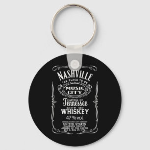 Nashville Tennessee Verenigde Staten Usa Western C Sleutelhanger