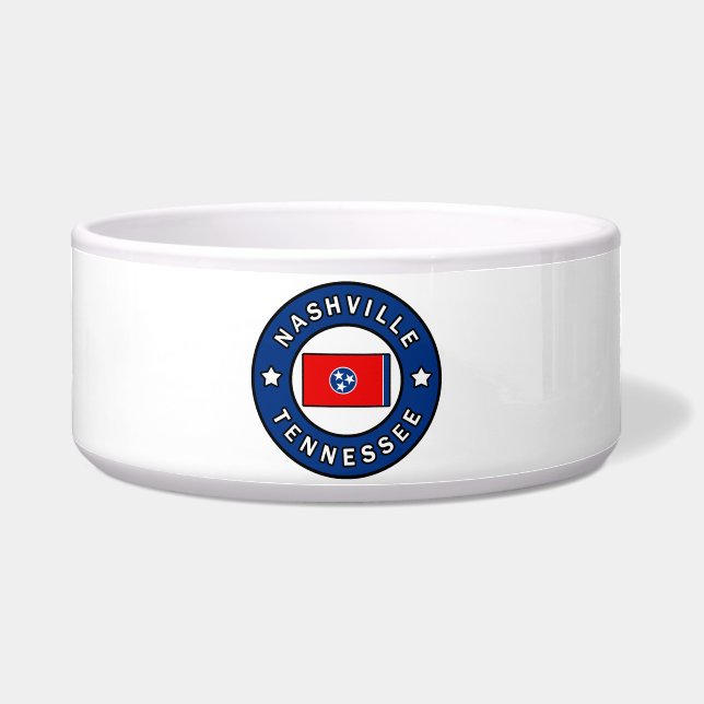 Nashville Tennessee Voerbakje (Voorkant)