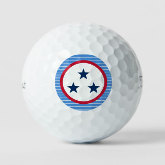 Nashville, Tennessee Volunteer State Tri-Star Golfballen