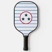 Nashville, Tennessee vrijwilligersstaat Pickleball Paddle (Achterkant)