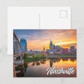 Nashville, Tennessee, VS Briefkaart (Voorkant / Achterkant)