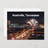 Nashville, Tennessee VS Briefkaart (Voorkant / Achterkant)