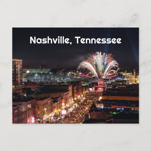 Nashville, Tennessee VS Briefkaart (Voorkant)