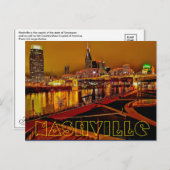 Nashville, Tennessee, VS. Briefkaart (Voorkant / Achterkant)