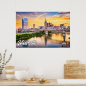 Nashville, Tennessee, VS Poster (Keuken)