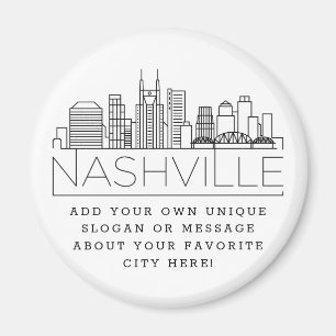 Nashville ThMED   Aangepast stadsbericht of slogan Magneet
