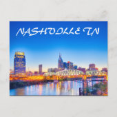 NASHVILLE TN BRIEFKAART (Voorkant)