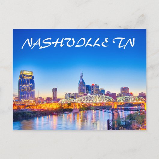 NASHVILLE TN BRIEFKAART (Voorkant)