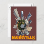 NASHVILLE TN BRIEFKAART (Voorkant / Achterkant)
