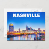 NASHVILLE TN BRIEFKAART (Voorkant / Achterkant)