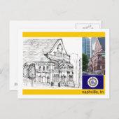 Nashville TN: Briefkaart (Voorkant / Achterkant)