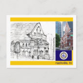 Nashville TN: Briefkaart (Voorkant)