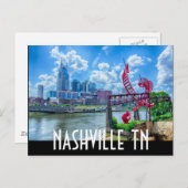 NASHVILLE TN BRIEFKAART (Voorkant / Achterkant)