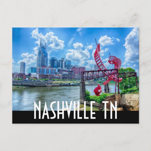 NASHVILLE TN BRIEFKAART (Voorkant)