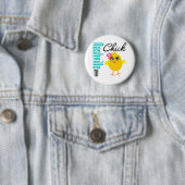 Nashville TN Chick Ronde Button 5,7 Cm (In situ)