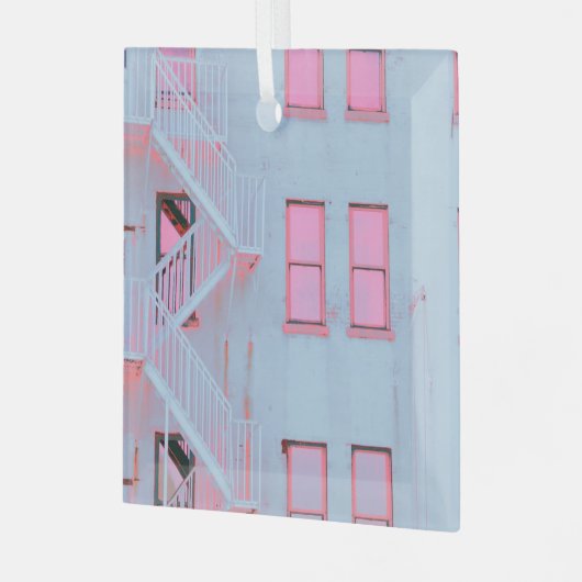 Nashville TN Glas Ornament (Voorkant links)