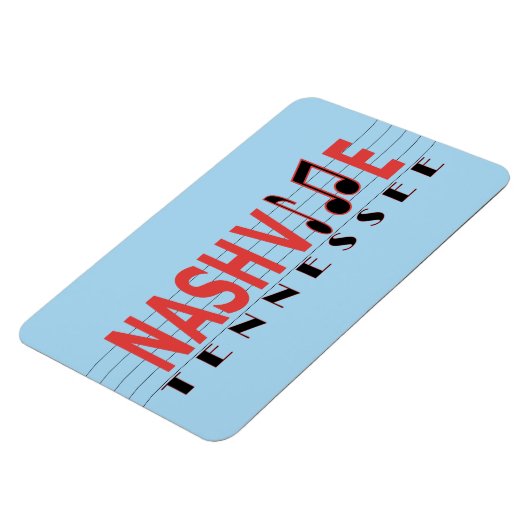 Nashville TN Koelkast Magneet (Linkerzijde)