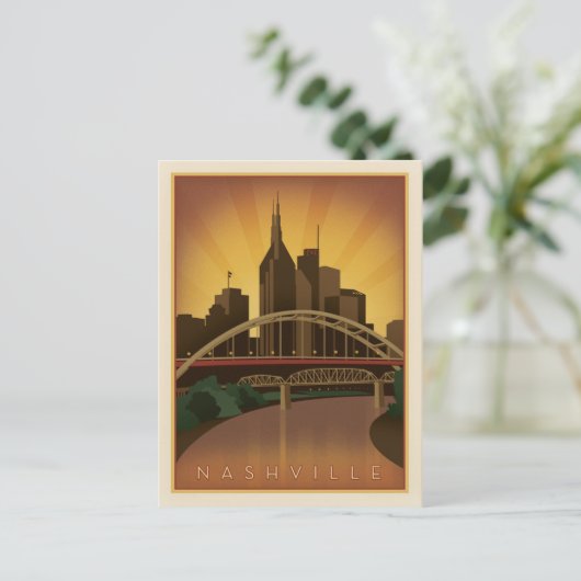 Nashville, TN - Legacy Bridges Briefkaart (Staand voorkant)