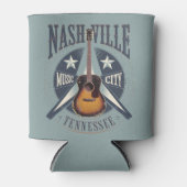 Nashville, TN - Music City, Verenigde Staten Blikjeskoeler (Voorkant)