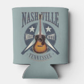 Nashville, TN - Music City, Verenigde Staten Blikjeskoeler (Achterkant)