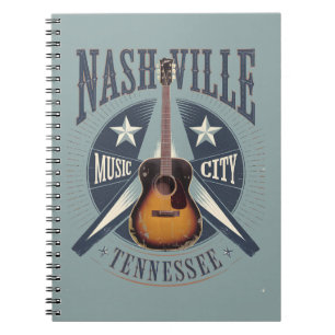 Nashville, TN - Music City, Verenigde Staten Notitieboek