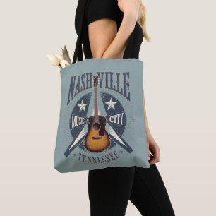 Nashville, TN - Music City, Verenigde Staten Tote Bag