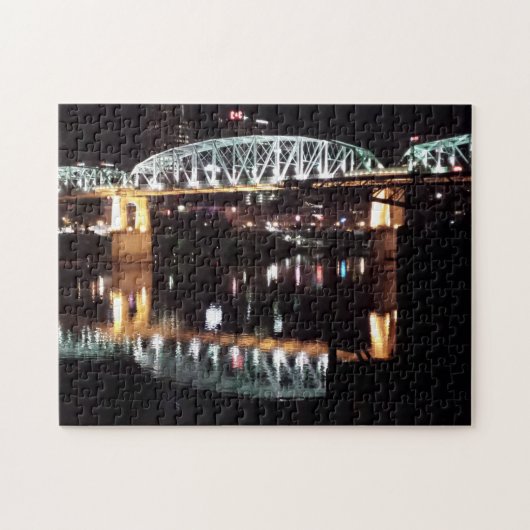 Nashville, TN - Shelby Street Pedestrian Bridge Legpuzzel (Horizontaal)