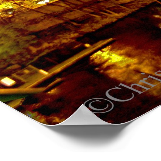 Nashville, TN Skyline Poster (Hoek)