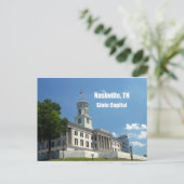 Nashville, TN State Capital Briefkaart (Staand voorkant)