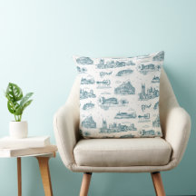 Nashville Toile Twilight op Wit