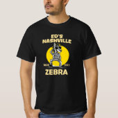 Nashville Tour 2025 Zebra Vibes Ed Music Design T-shirt (Voorkant)