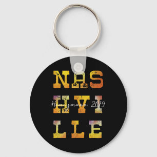 Nashville Trip naar Shirt 2019 huwelijksreis bruid Sleutelhanger