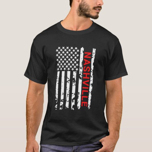 Nashville USA T-shirt (Voorkant)