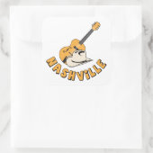 Nashville Vierkante Sticker (Tas)