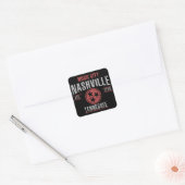 Nashville Vierkante Sticker (Envelop)