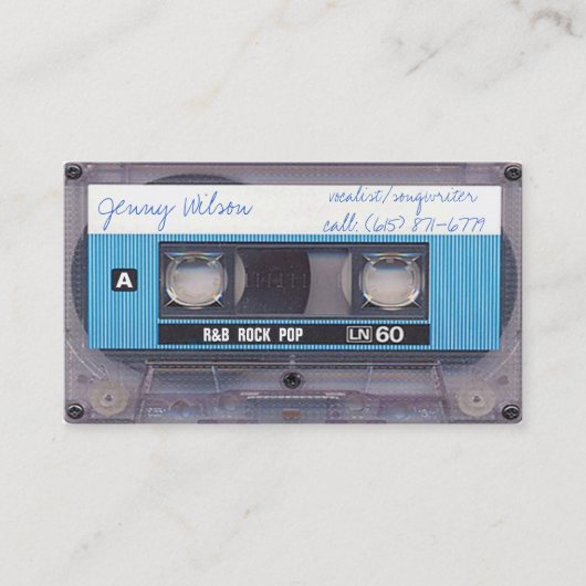 Nashville Visitekaartje (Voorkant)