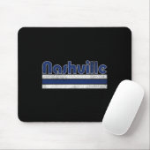 Nashville Voetbal Vintage Stad  Muismat (Met muis)