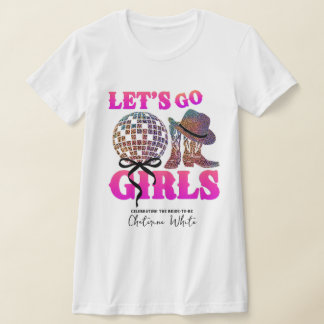 Nashville vrijgezellen rodeo weekend itinerarium t-shirt