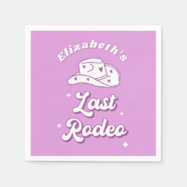 Nashville vrijgezellenfeest Laatste Rodeo Servet