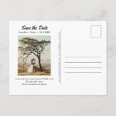 Nashville Wedding Save the Date Briefkaart Uitnodi (Achterkant)