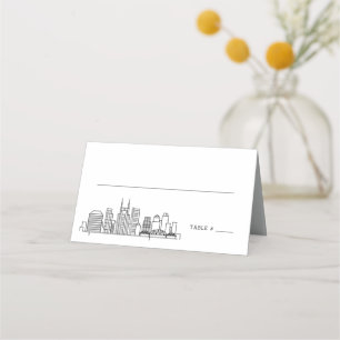 Nashville Wedding   Tafelnaamkaarten plaatsen Plaatskaartje
